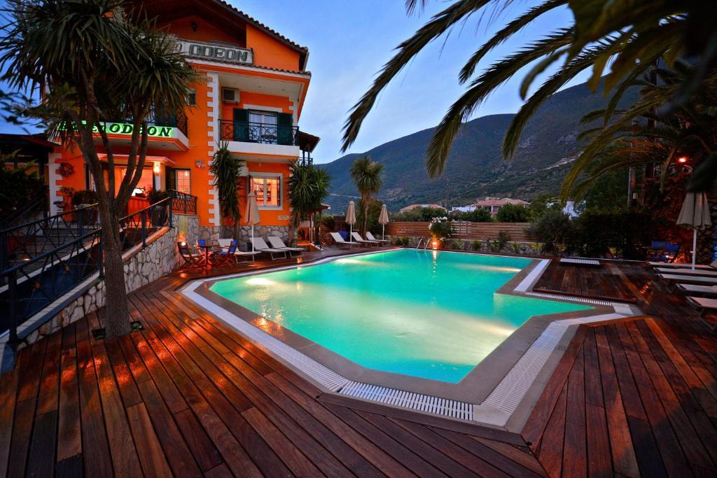 Hotel Odeon Vasiliki  Luaran gambar